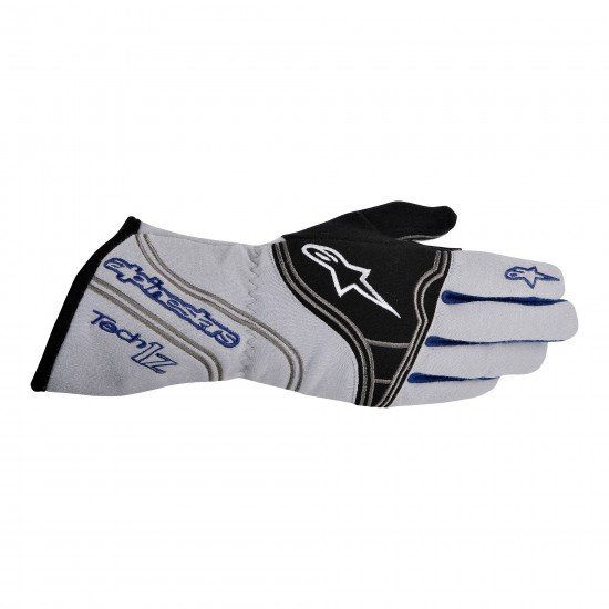 Alpinestars Tech 1-Z Glove - Silver Blue