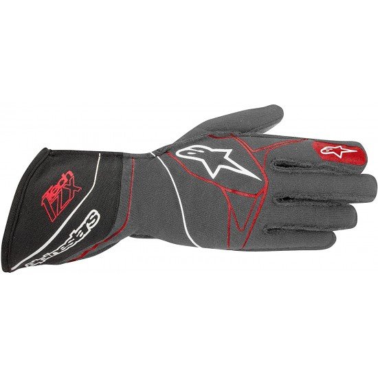 Alpinestars Tech 1-ZX Glove - Anthracite Black Red