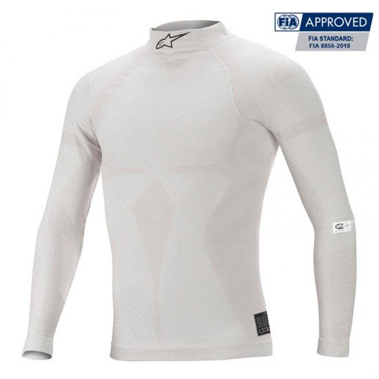 Alpinestars ZX EVO v2 Top - White Gray