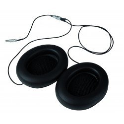 Stilo Rally Earmuffs with speakers with earplug connector