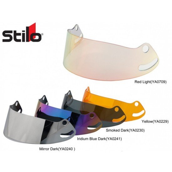 Stilo Orange Short Visor WRC / Trophy / ST4F / ST4W