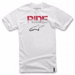 Alpinestars Ride Splatter Tee - White Alpinestars Ride Splatter Tee - White